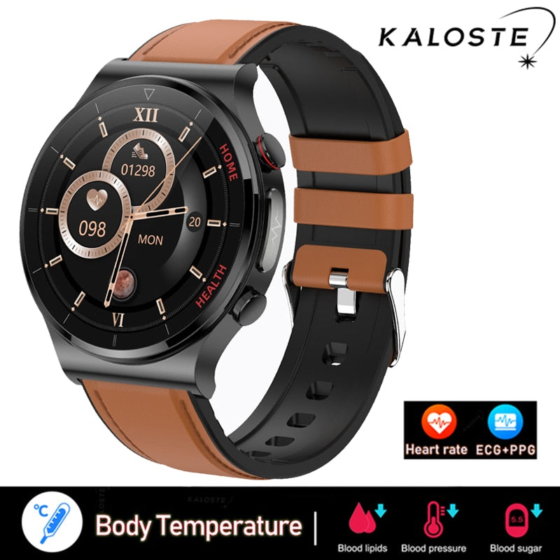 2022 New smart watch men laser health rate blood