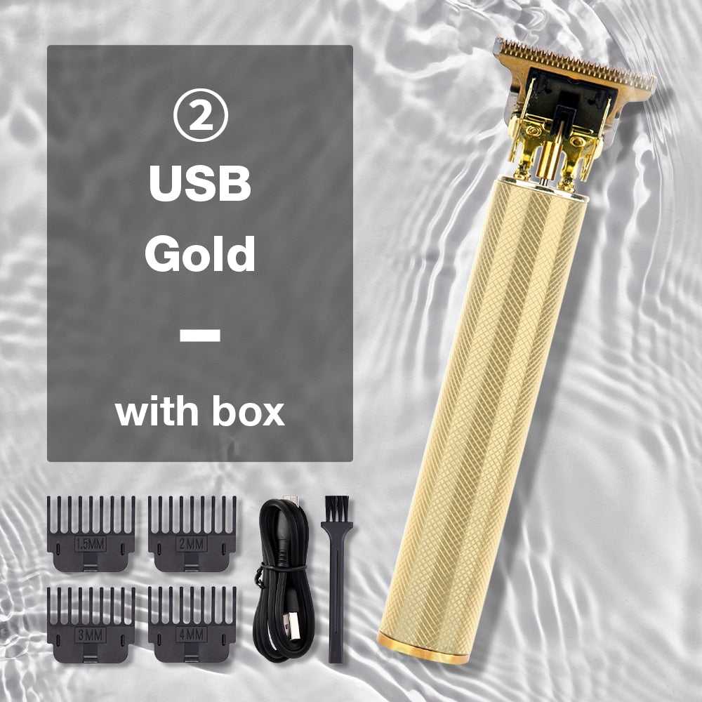 Hair Cutting Machine T9 Vintage Hair Trimmer for Men Barber Clippers