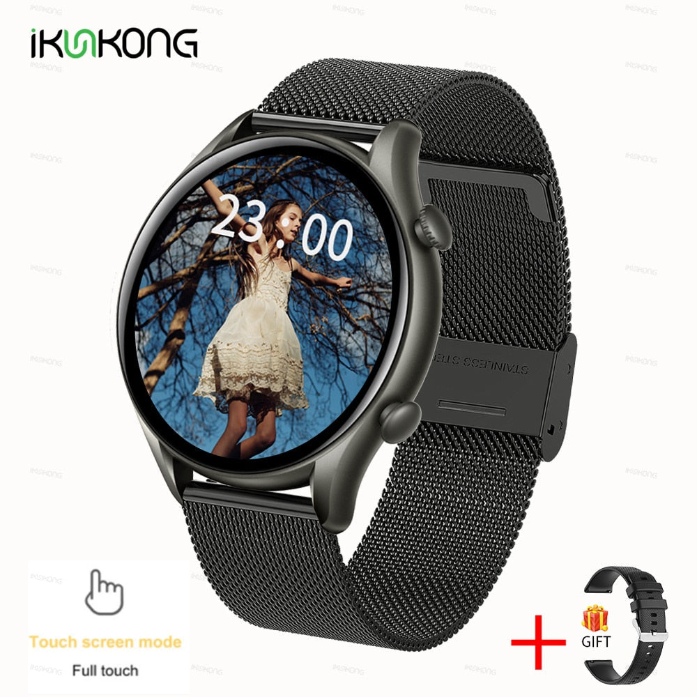 Fashion Smart Watch Women Heart Rate Monitor