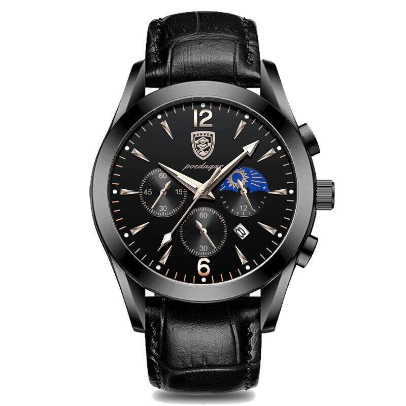 Men watch sport decoration function steel band waterproof