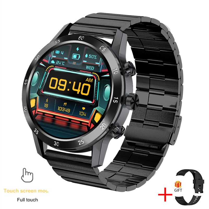 2022 New Full Touch Screen Smart Watch Men Bluetooth Call