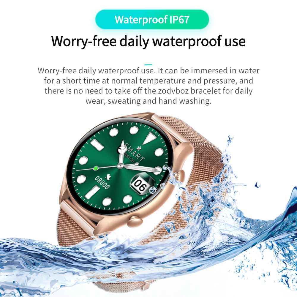 2022 New smart watch women custom dial call watches men sport
