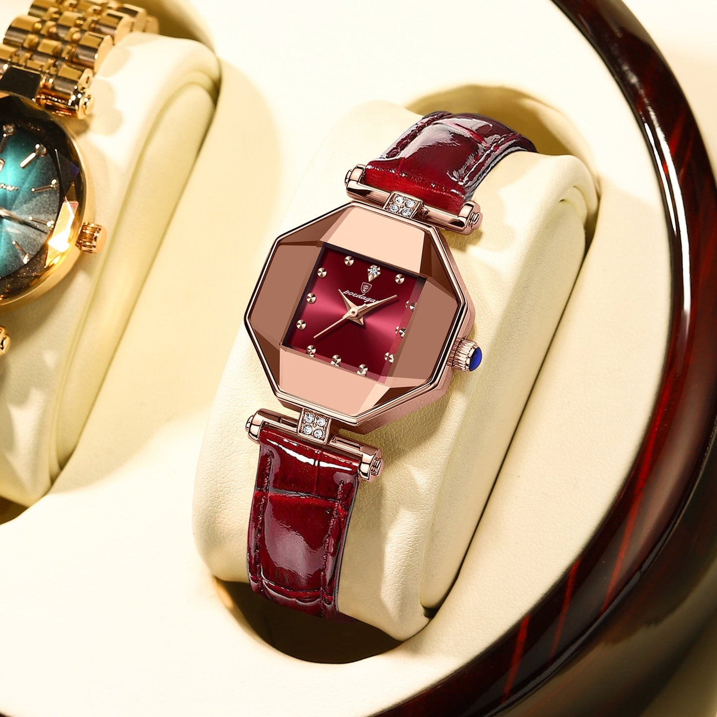 Women Watch Fashion Leather Quartz Watches Waterproof