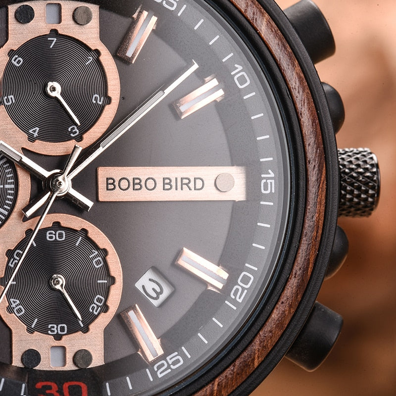 Wooden Watch Men Top Brand Luxury Stylish