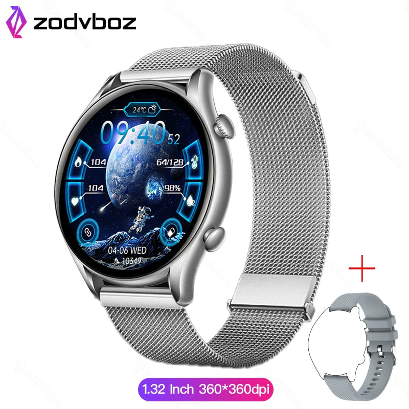 2022 New smart watch women custom dial call watches men sport