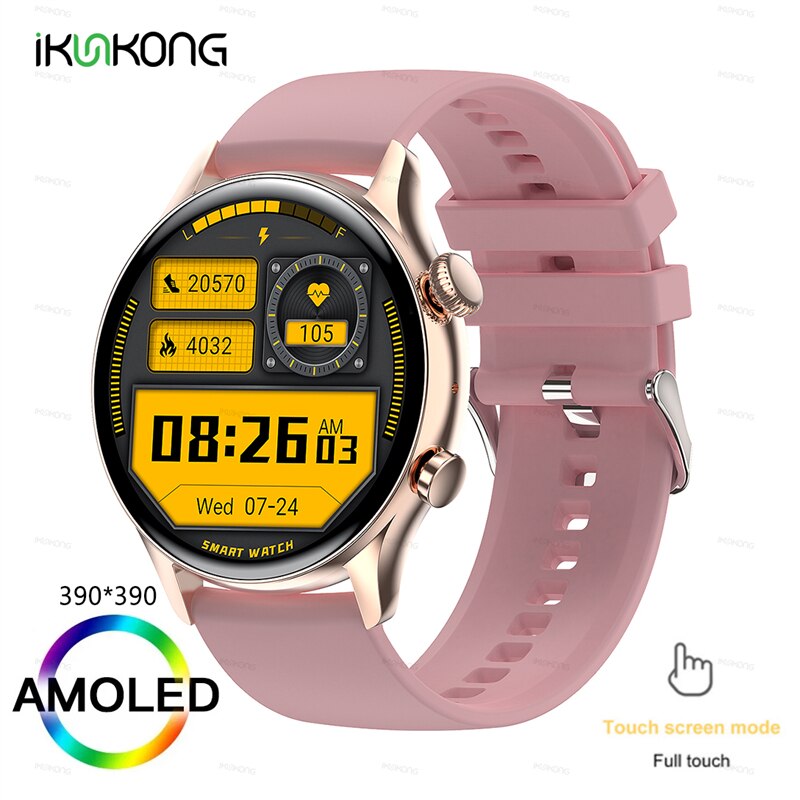 2022 New smart watch mens 1.36 inch Screen Support