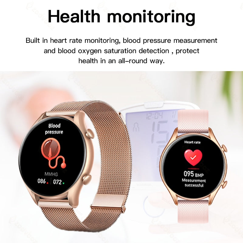 2022 New smart watch women custom dial call watches men sport