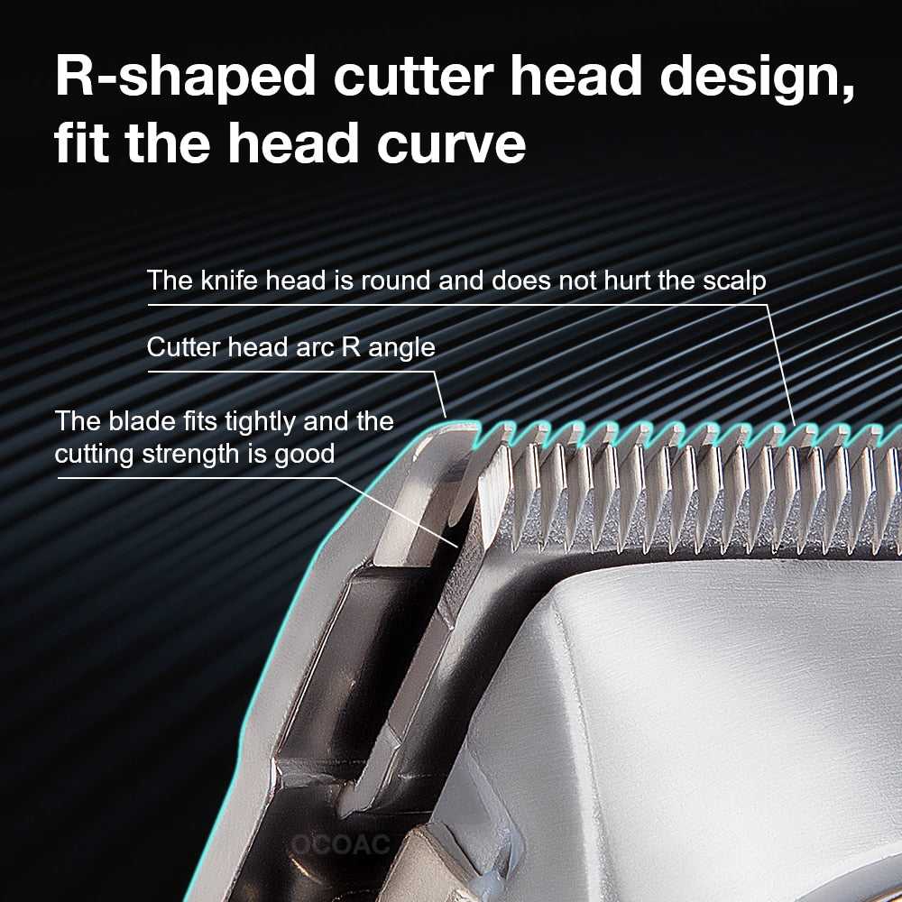 Hair Clipper Barber Dragon Hair Trimmer for Men Finishing Hair Cutting Machine
