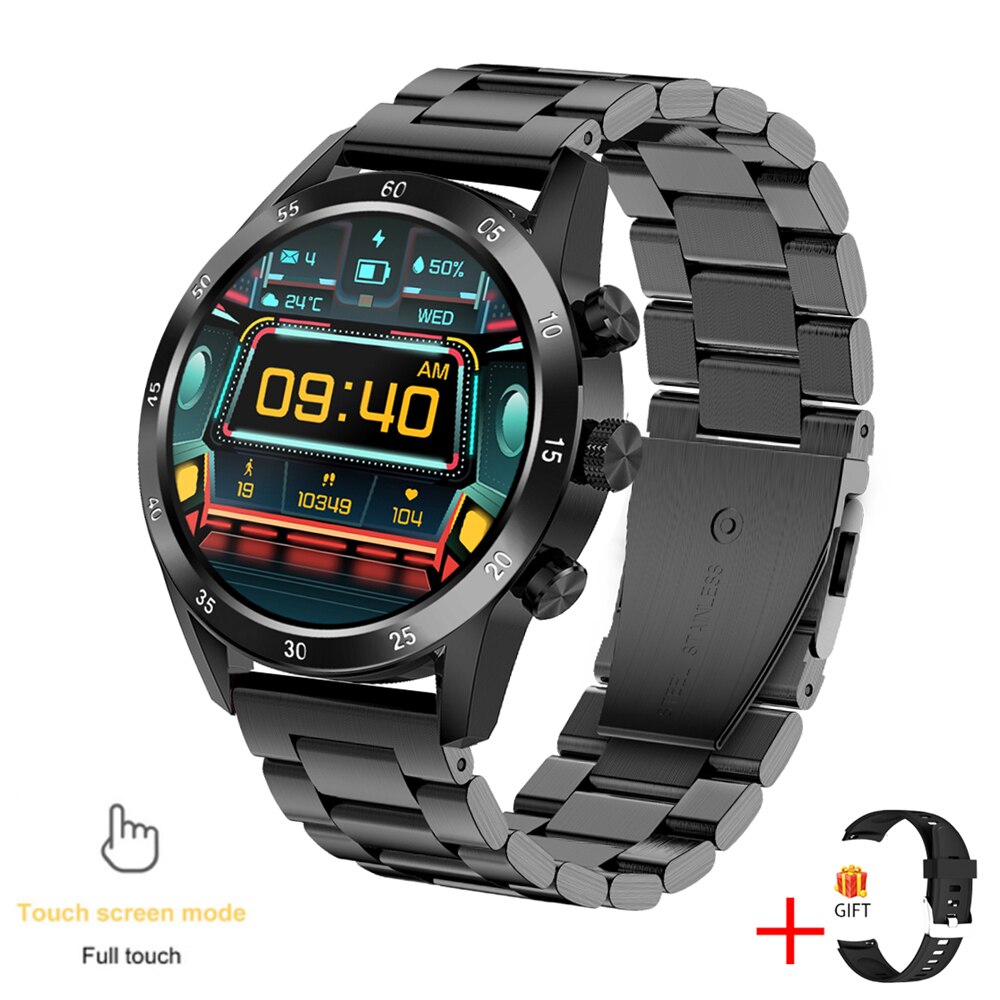 2022 New Full Touch Screen Smart Watch Men Bluetooth Call