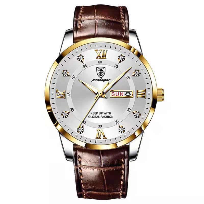 Men fashion ultra thin watches top quality luxury