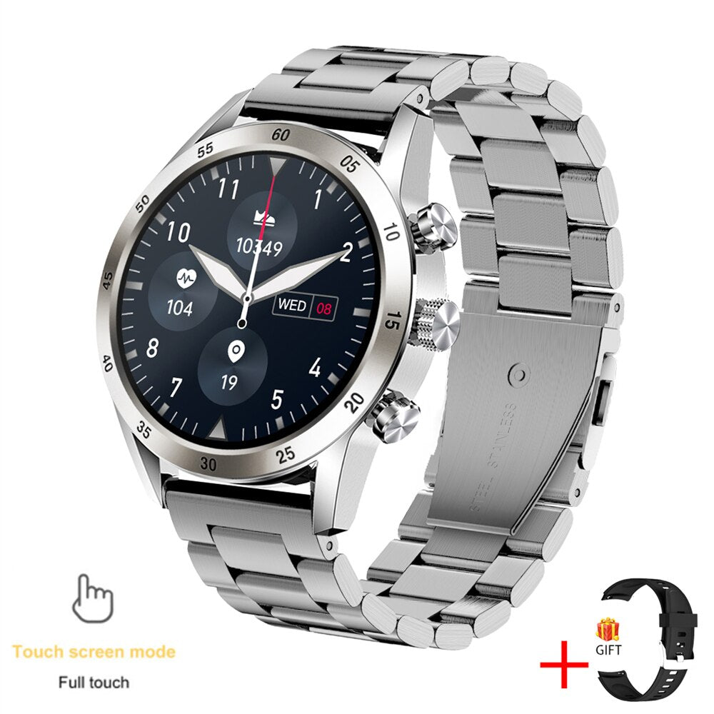 2022 New Full Touch Screen Smart Watch Men Bluetooth Call