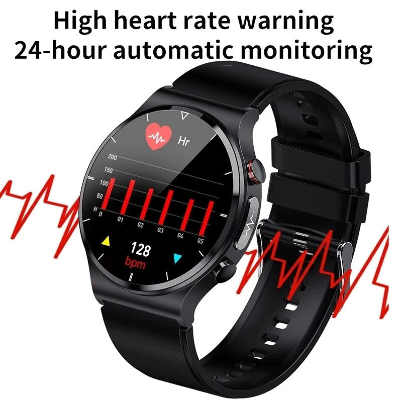 New ECG+PPG Smart Watch Men Blood Pressure.