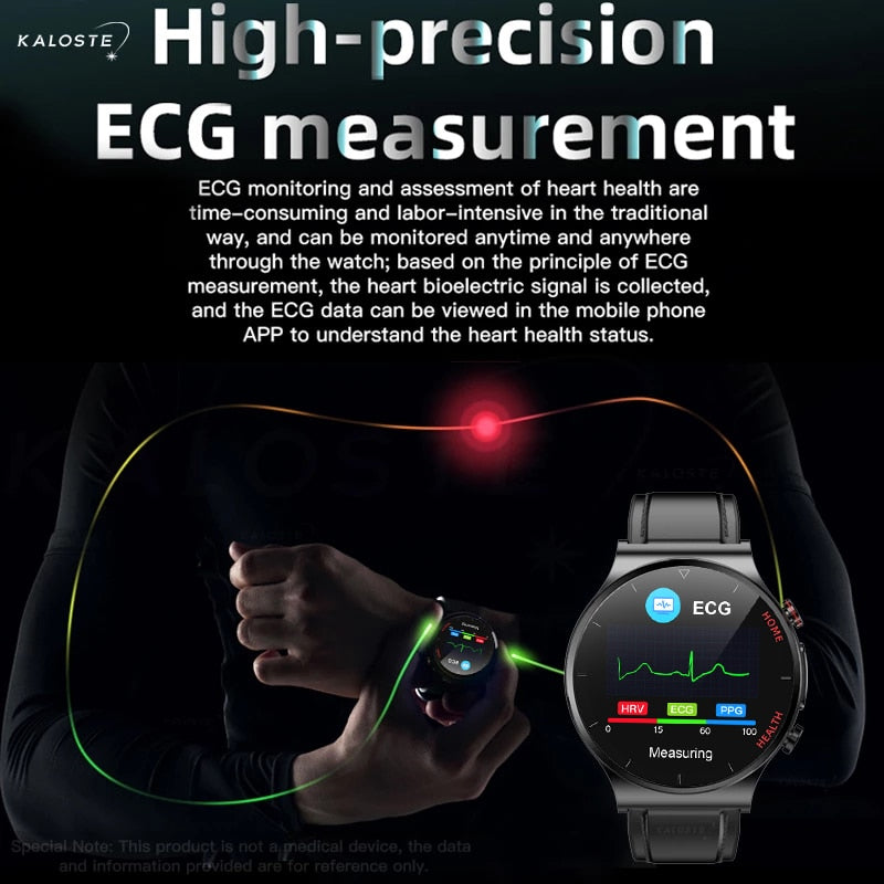 New Smart Watch Men ECG PPG
