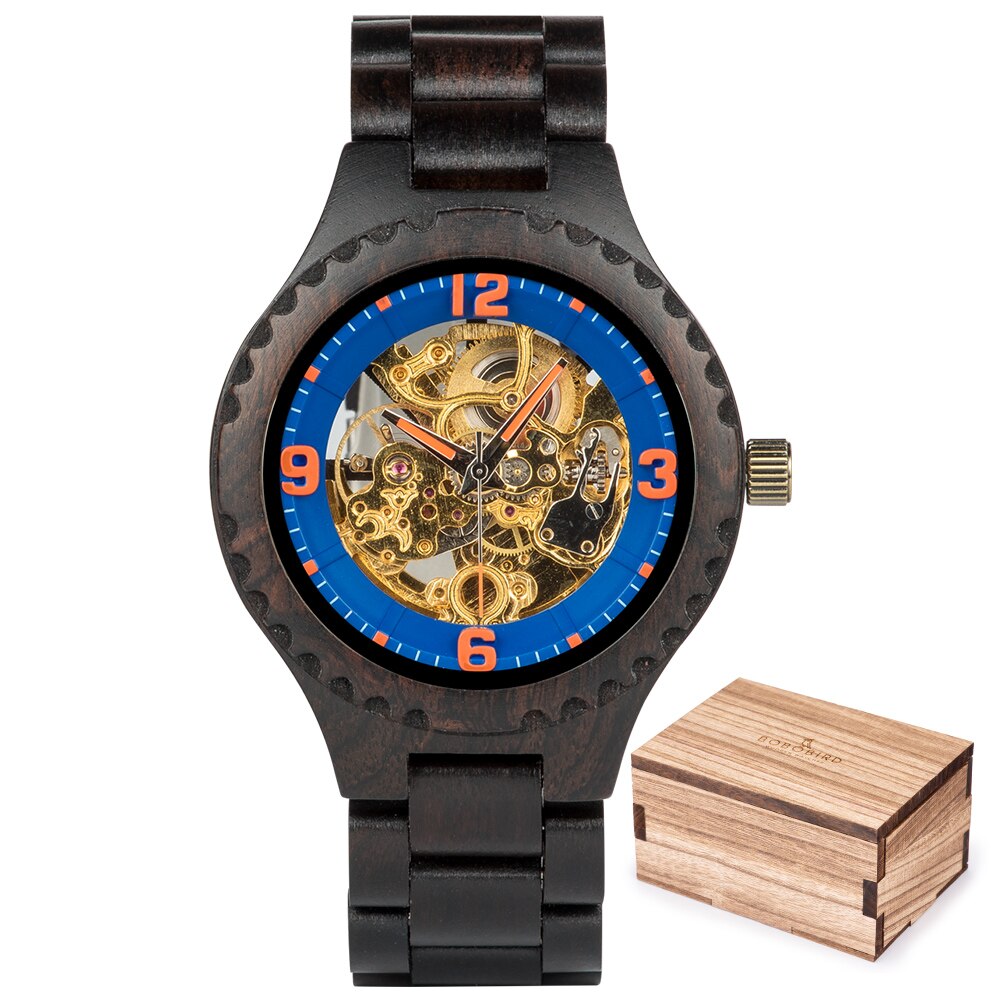 Wood Watch Men Luxury Brand Automatic