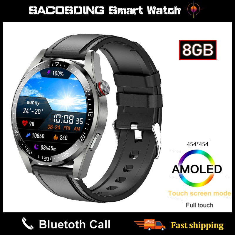Smart Watch Men Always Display The Time Bluetooth Call