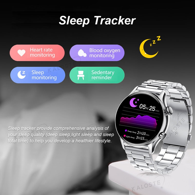 2022 New smart watch mens 1.36 inch Screen Support