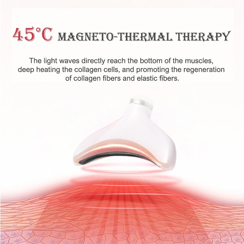 Skin care LED photon anti-wrinkle therapy Vibration Massage Neck Massager