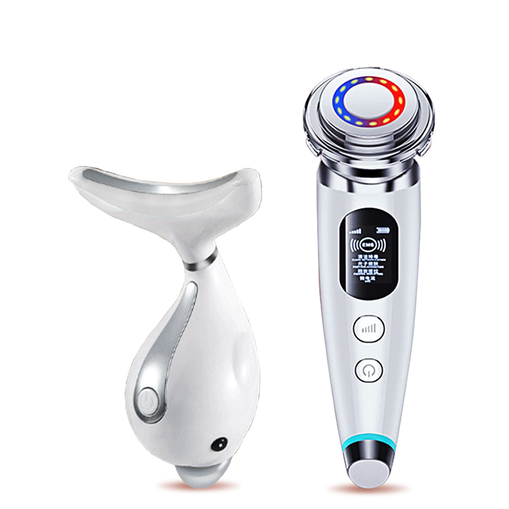 Skin care LED photon anti-wrinkle therapy Vibration Massage Neck Massager