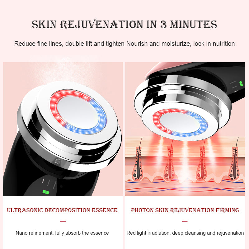 Skin rejuvenation LED skin care machine.