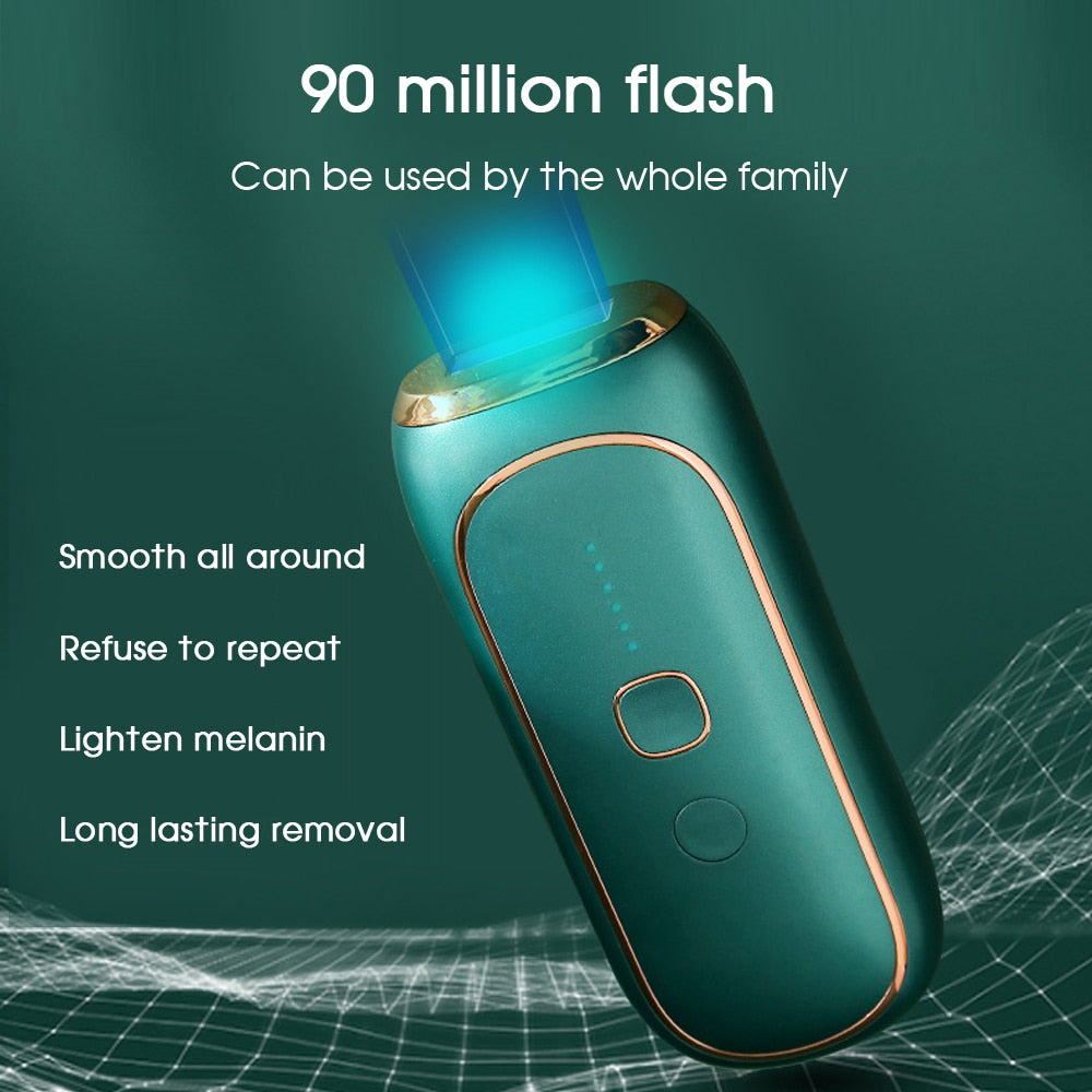 IPL 900,000 Flash 5 Gears Professional Permanent Painless Epilator. - TEXVIN