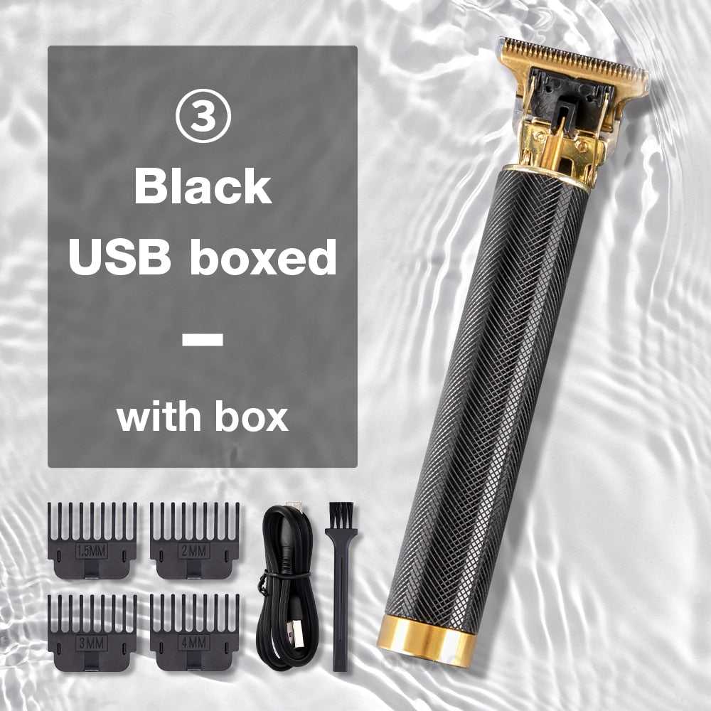 Hair Cutting Machine T9 Vintage Hair Trimmer for Men Barber Clippers