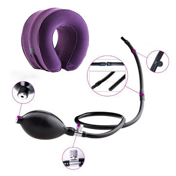 Spine massage Travel pillow Collar Stretcher Hammock Relieve Fatigue Relax