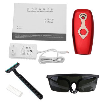IPL Hair Removal. Smart feeling. Automatic skin color sensor, full exposure light. It can effectively prevent children from being abused by people.