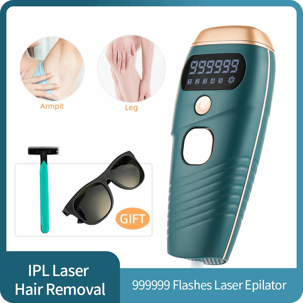 IPL Laser Epilator Painless 999999 Flashes