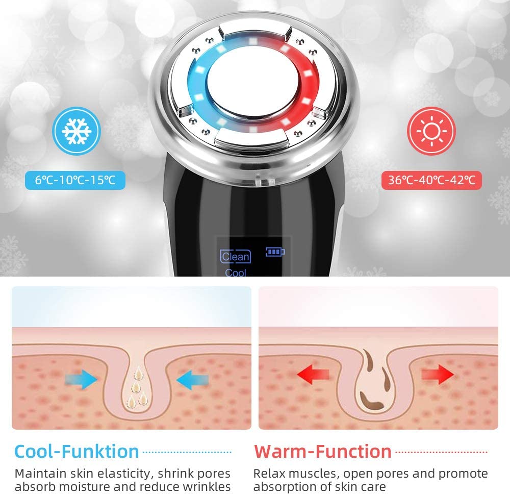 Facial Massager Ultrasonic Vibration Wrinkle