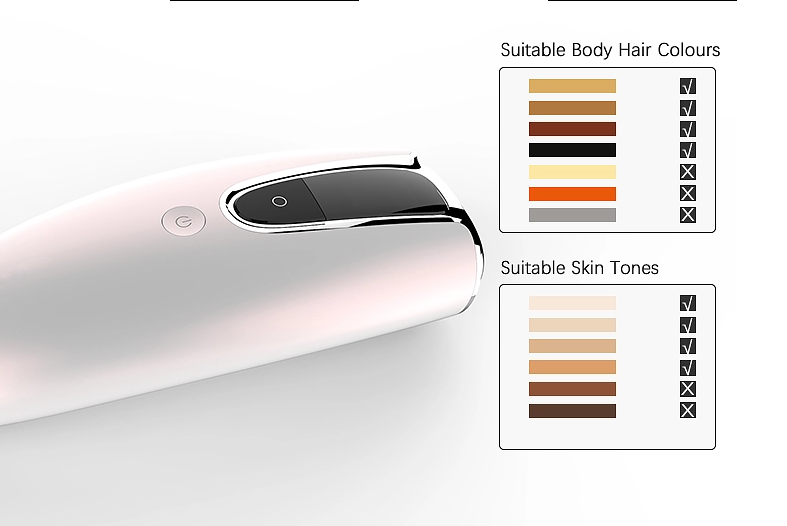 Home laser hair removal instrument electric hair removal device