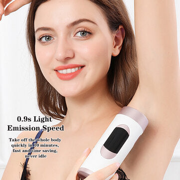 IPL hair removal device - strong pulse waves directly into the hair follicles.
