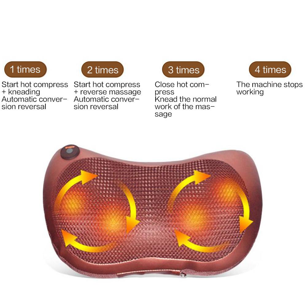 Relaxation massage pillow its portable