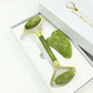 Use jade face roller, to maintain radiant look
