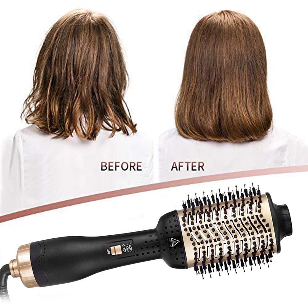 Hair dryer hot air brush styler electric Ion blow