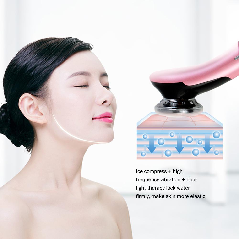 EMS Facial Massager LED light therapy Sonic