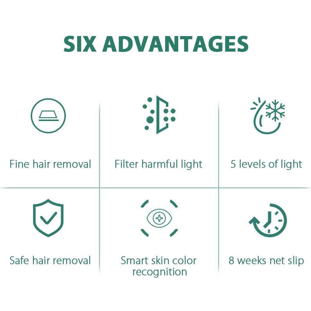 Smart Protable Safe Painless Laser Hair Removal