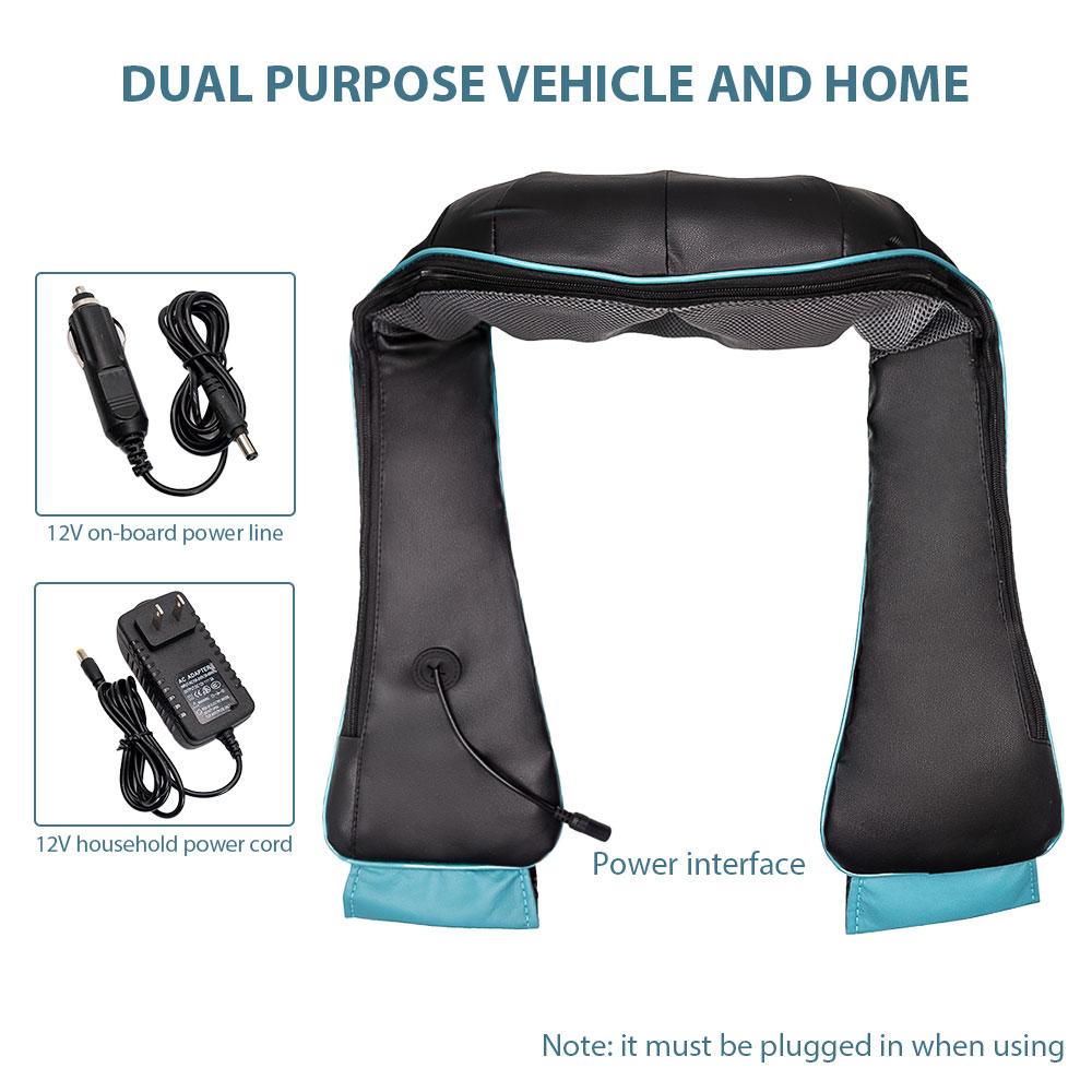 Multifunctional Electric Shiatsu Neck Back Massager