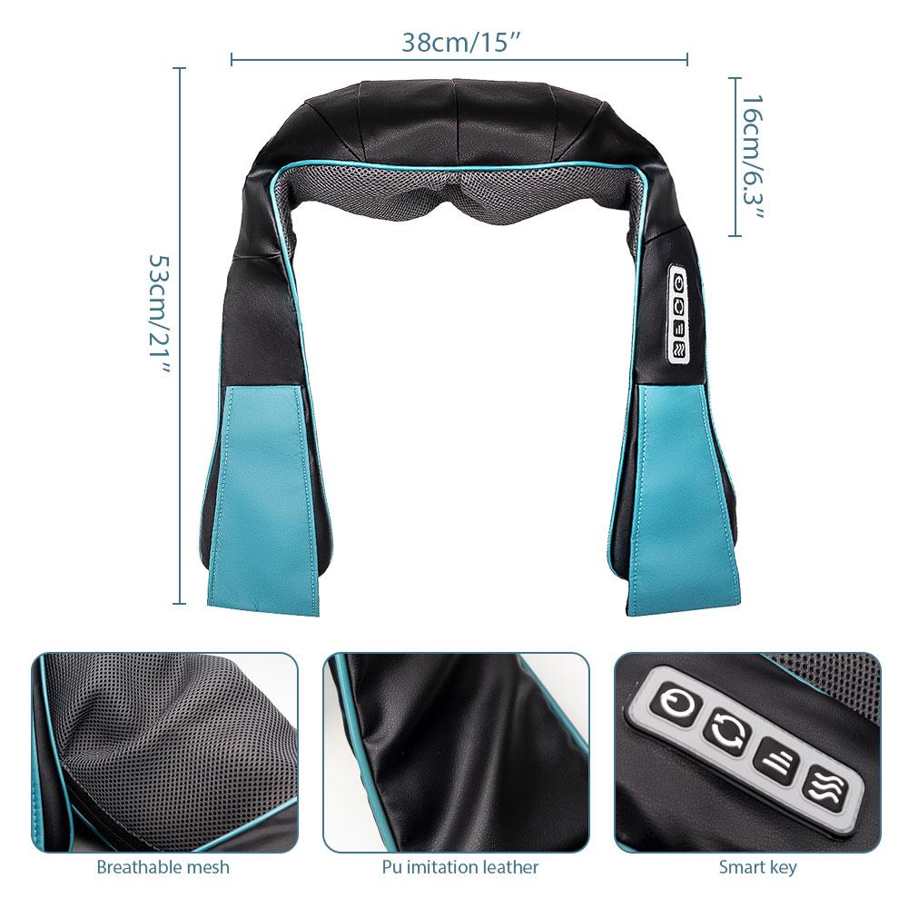 Multifunctional Electric Shiatsu Neck Back Massager