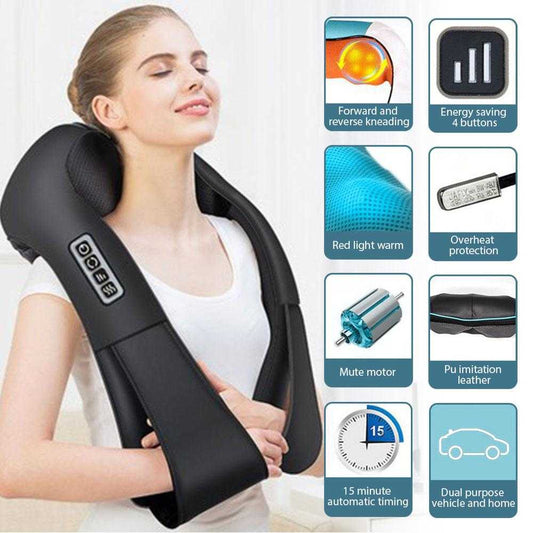 Multifunctional Electric Shiatsu Neck Back Massager