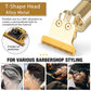 Hair Cutting Machine T9 Vintage Hair Trimmer for Men Barber Clippers