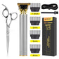Barber Hair Clipper LCD Display For Men Professional Hair Cutting Machine