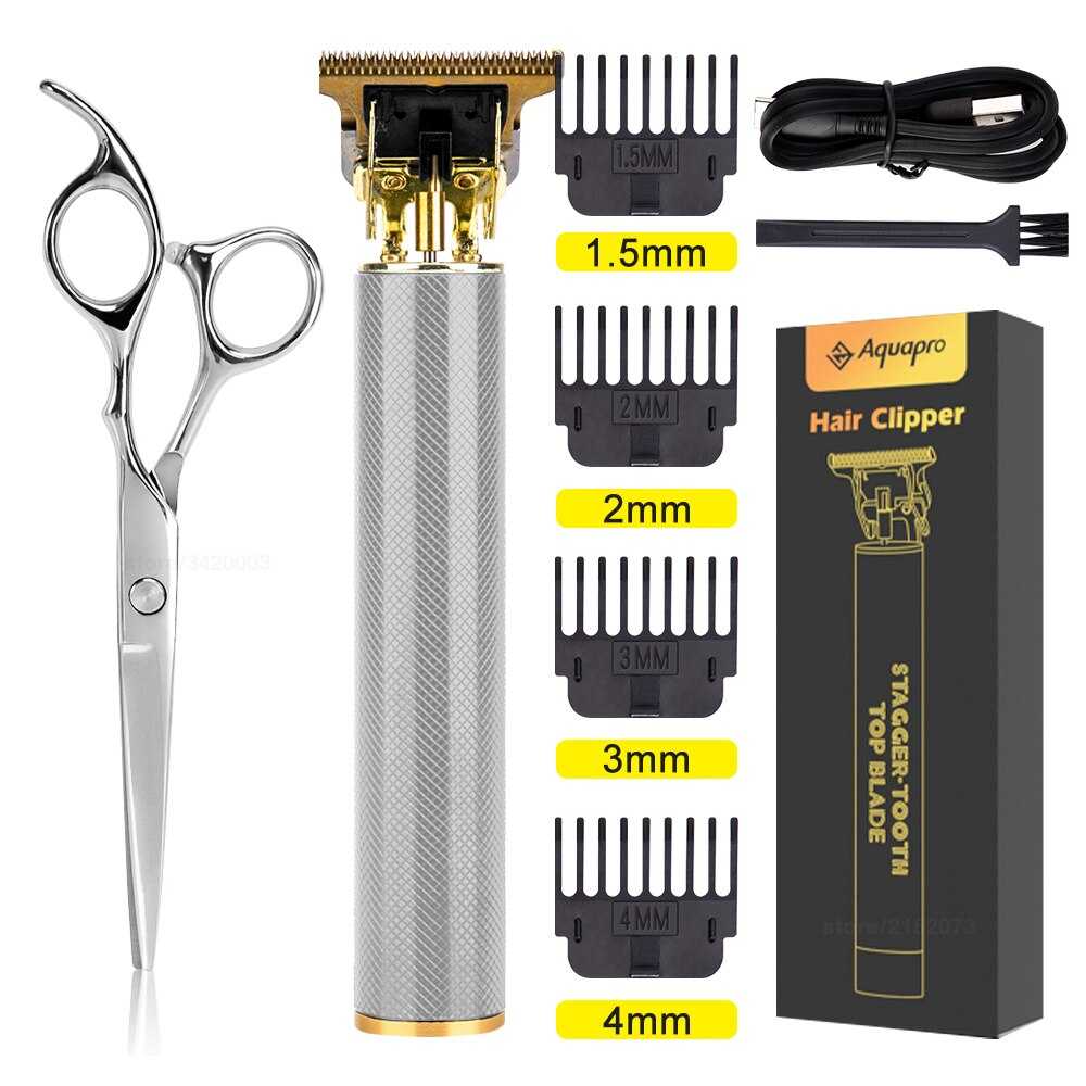 Barber Hair Clipper LCD Display For Men Professional Hair Cutting Machine