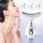 Neck massage to remove wrinkles and improve facial beauty wrinkle