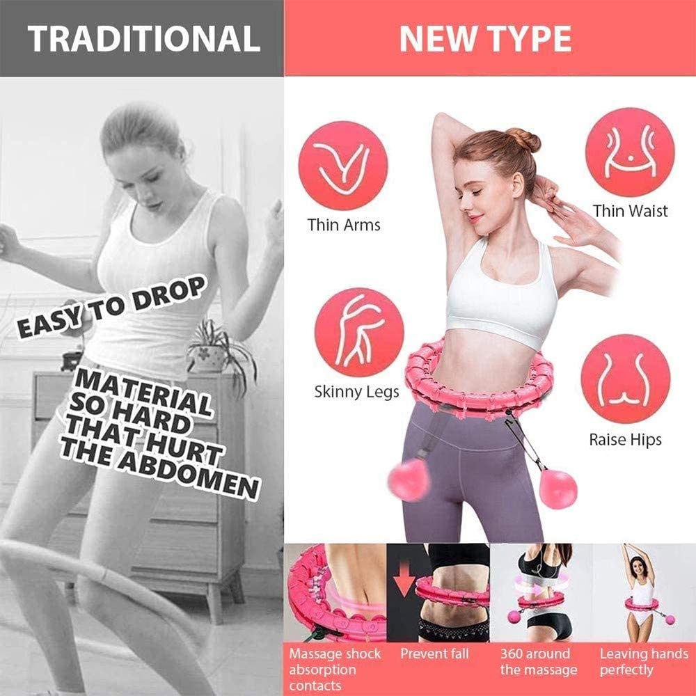 18-24 Knots Adjustable Exercise Hoop Smart