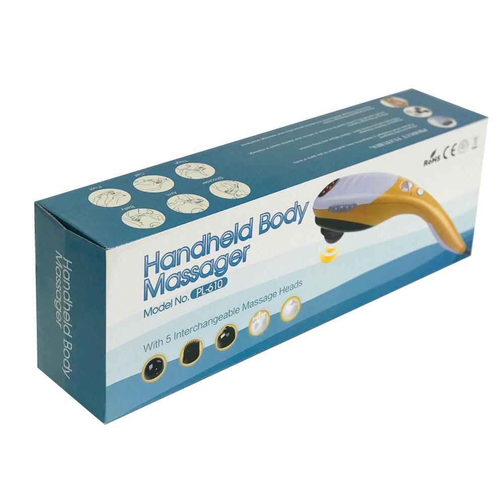 Full Body Handheld Massager Machine Red