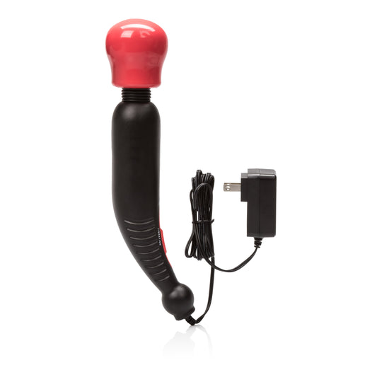 The ergonomically angled Miracle Massager is designed