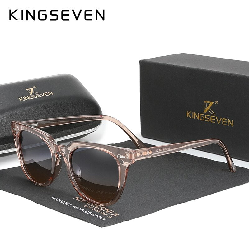 Polarized Square Sunglasses Men Women Zebra