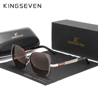 Design Polarized Gradient Lens Sunglasses For Women Butterfly
