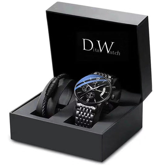 New fashion men watches waterproof luminous quartz