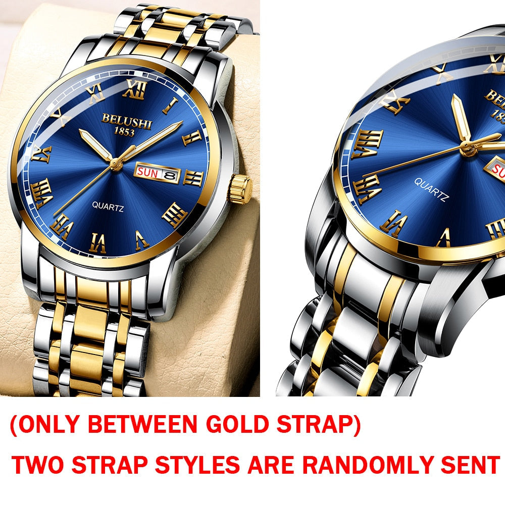Top Brand Luxury Mens Watches Luminous Waterproof